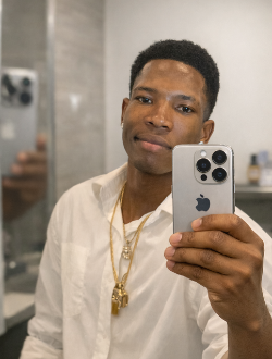 Sam's profile, a single 26-year-old a man in Lomé