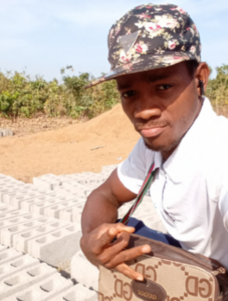 Saliou Dian's profile, a single 23-year-old a man in Kankan