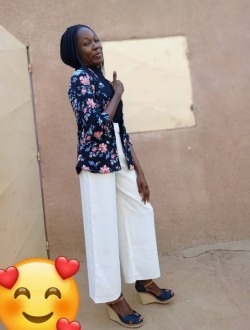 Courage's profile, a single 25-year-old a woman in Abena
