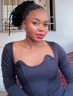 Benedicte's profile, a single 26-year-old a woman in Kinshasa