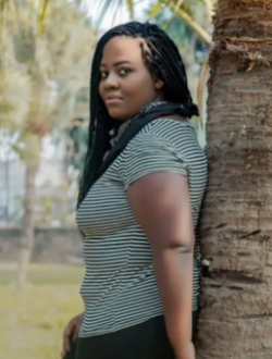Nana's profile, a single 25-year-old a woman in Kinshasa