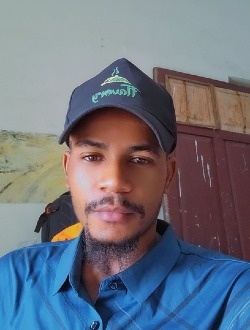 Dove's profile, a single 26-year-old a man in Kinshasa