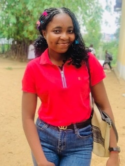 Béné's profile, a single 20-year-old a woman in Kinshasa Nongo