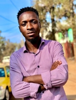 Jean's profile, a single 26-year-old a man in Bukavu