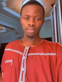 Abdou's profile, a single 24-year-old a man in Dakar