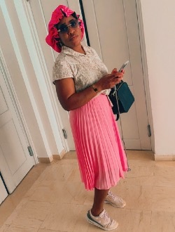 Justine's profile, a single 38-year-old a woman in Tunis