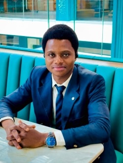 Urbain's profile, a single 26-year-old a man in Kinshasa