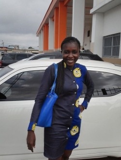 Diamantnoir's profile, a single 34-year-old a woman in Abidjan