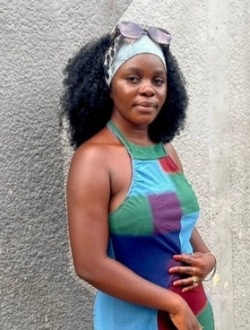 Eliane's profile, a single 24-year-old a woman in Kinshasa