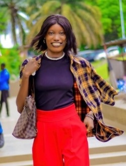 Sylvanie's profile, a single 23-year-old a woman in Kinshasa
