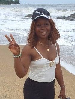 Veronique's profile, a single 24-year-old a woman in Logbessou