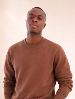 Richard's profile, a single 23-year-old a man in Accra