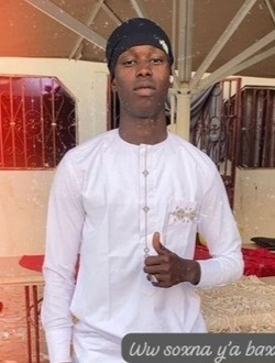 Ablaye's profile, a single 25-year-old a man in Dakar