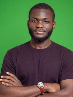 Christopher's profile, a single 25-year-old a man in Kinshasa
