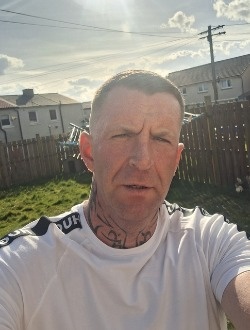 Stewart's profile, a single 44-year-old a man in Glasgow