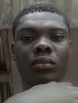 Godwin's profile, a single 22-year-old a man in Lagos Mainland