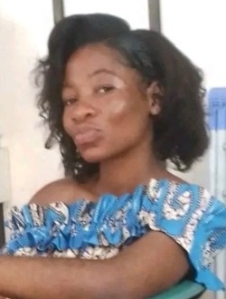 Ange's profile, a single 26-year-old a woman in Yaoundé