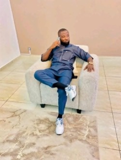 Ahmed's profile, a single 28-year-old a man in Douala