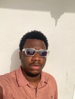 Guerschon's profile, a single 22-year-old a man in Dakar