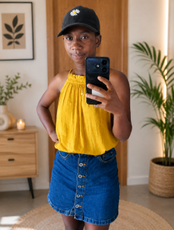 Eudoxie's profile, a single 20-year-old a woman in Yamoussoukro