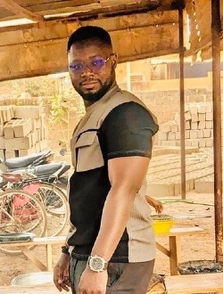 Kevin's profile, a single 34-year-old a man in Ouagadougou