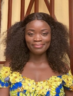 Line's profile, a single 28-year-old a woman in Brazzaville