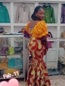 Bel's profile, a single 36-year-old a woman in Brazzaville
