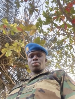 Christ's profile, a single 24-year-old a man in Abadjin-Doumé