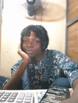 Sandra's profile, a single 26-year-old a woman in Lomé