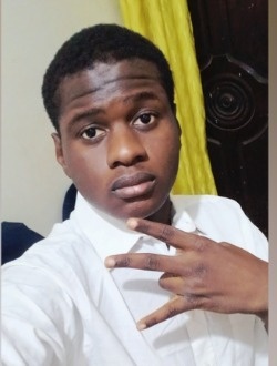 Suliman's profile, a single 23-year-old a man in Dakar