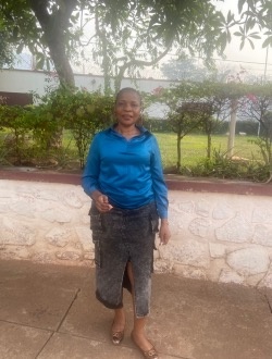 Flora's profile, a single 45-year-old a woman in Bangui