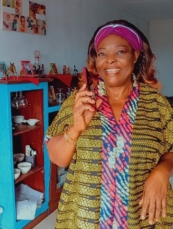 Marie Aimée's profile, a single 63-year-old a woman in Franceville