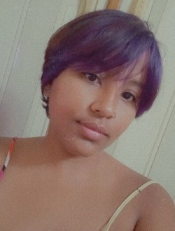 May's profile, a single 23-year-old a woman in La Habana