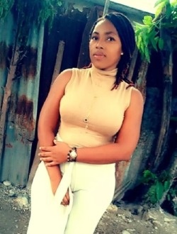 Sandou's profile, a single 28-year-old a woman in Les Cayes