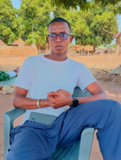 Ousmane's profile, a single 26-year-old a man in Dakar