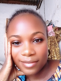 Christ's profile, a single 24-year-old a woman in Kinshasa