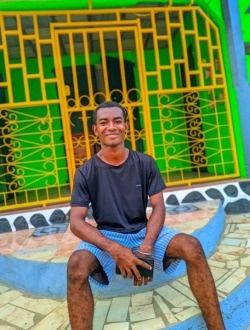 Alfredo's profile, a single 21-year-old a man in Ambanja