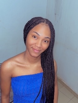Brenda's profile, a single 19-year-old a woman in Libreville