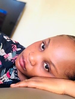 Nathalie's profile, a single 27-year-old a woman in Kinshasa