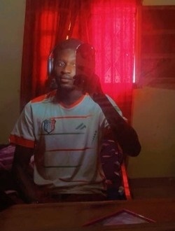 Ibrahima's profile, a single 25-year-old a man in Dakar