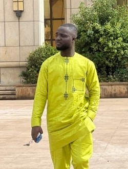 Ali's profile, a single 23-year-old a man in Conakry