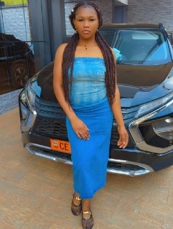 Enerstine's profile, a single 26-year-old a woman in Ebeba II
