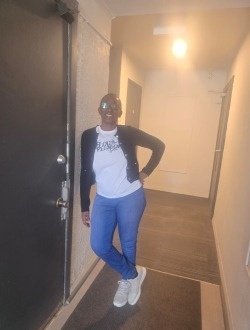 Philomene's profile, a single 54-year-old a woman in Abidjan