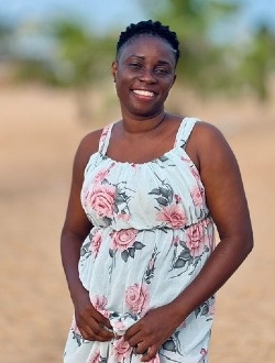Jéronime's profile, a single 36-year-old a woman in Cotonou