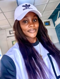 Rachel's profile, a single 24-year-old a woman in Kinshasa