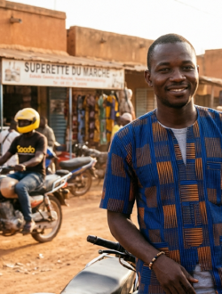Abdoul's profile, a single 36-year-old a man in Ouagadougou