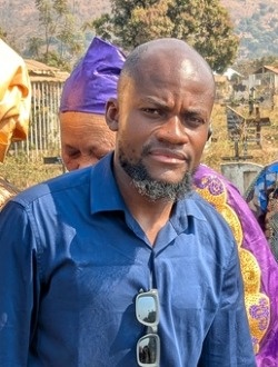 Moïse's profile, a single 27-year-old a man in Lubumbashi
