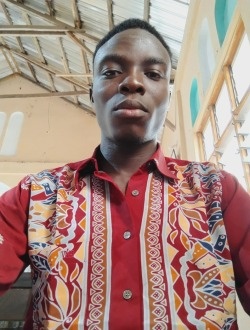 Dieudonné's profile, a single 20-year-old a man in Lomé