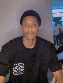 Samuel's profile, a single 25-year-old a man in Kinshasa