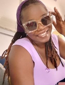 Debby's profile, a single 35-year-old a woman in Port-au-Prince